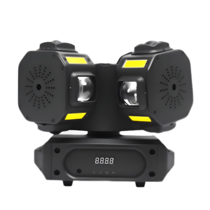 16*10W Four-headed Infinite Wind and Fire Wheel Head-Shaking Special Effect Light