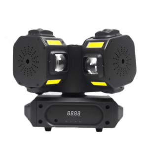 16*10W Four-headed Infinite Wind and Fire Wheel Head-Shaking Special Effect Light
