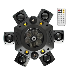 Six-arm pattern special effects laser light