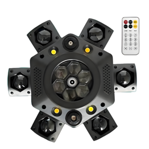 Six-arm pattern special effects laser light