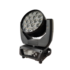 19x 15W 4-in-1 LED Zoom Moving Head Light