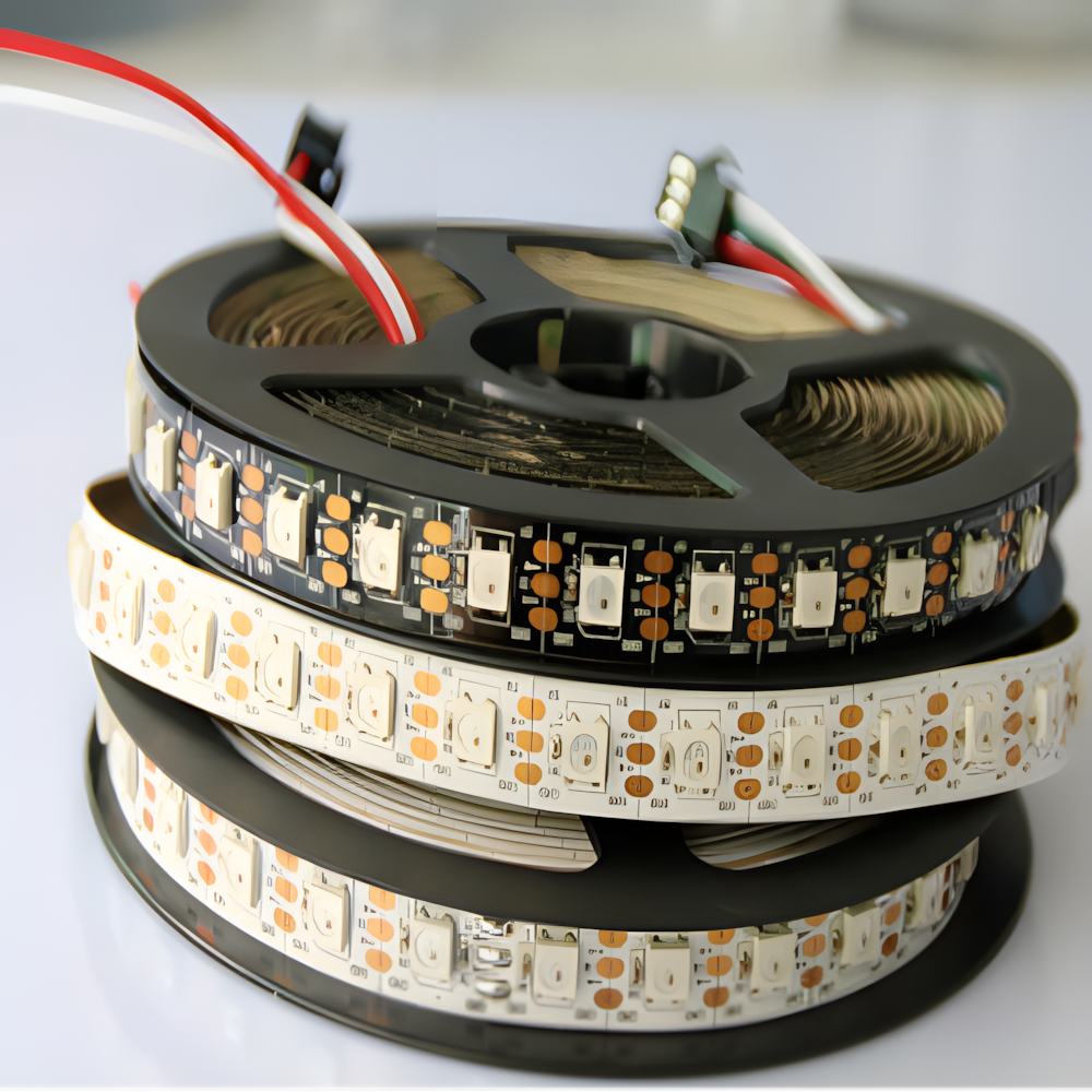 5V 74LED RGB 5050 Built-in IC LED Strip