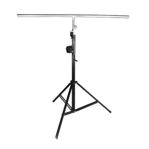 4m 80kg Light Duty Stage Light Lift Stand with Single Round Crossbar