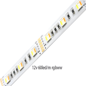 DC12V 24V 5050 RGBWW LED Strip 60 LEDs per Meter 18W