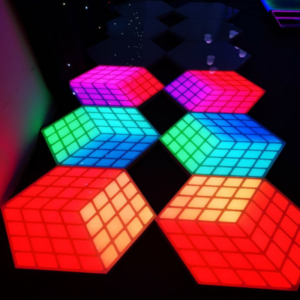 GSS6-12 3D Magic Cube LED Dance Floor Tile